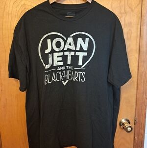 Joan Jett and the Blackhearts Black T-Shirt